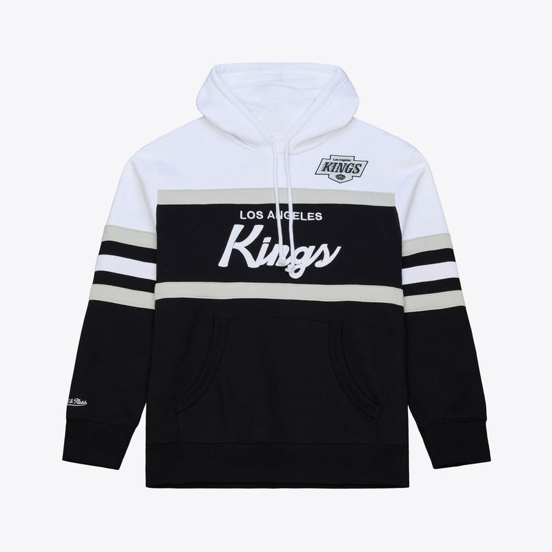 Mitchell & Ness Los Angeles Kings Black Head Coach Hoodie