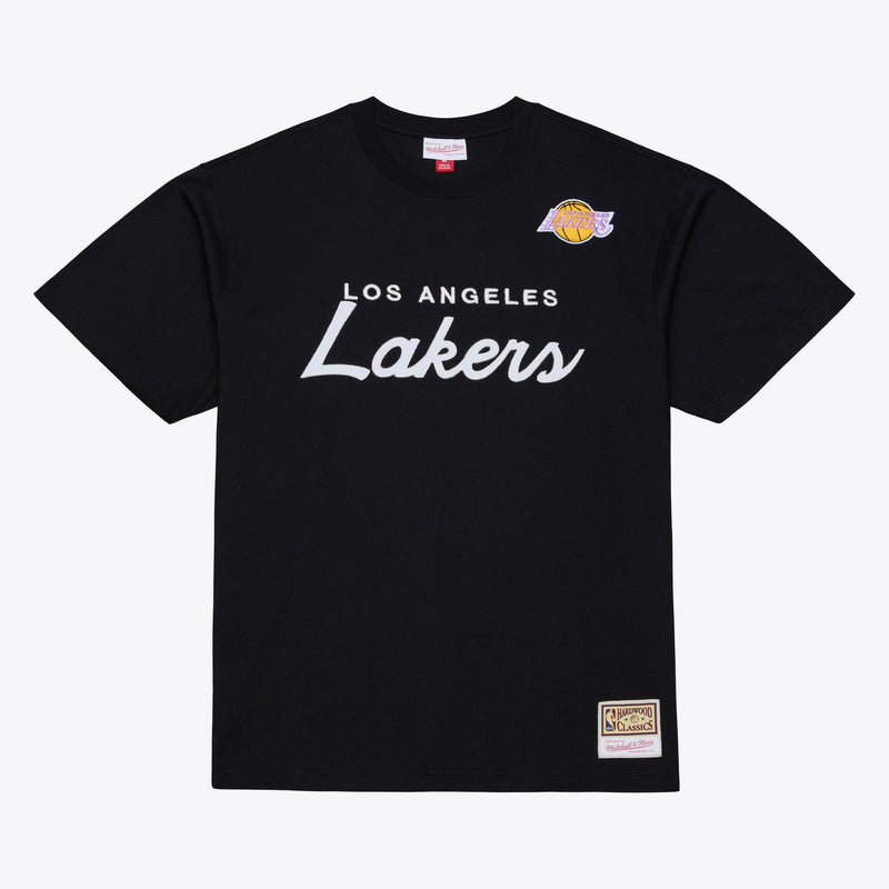 Mitchell & Ness Los Angeles Lakers Black Head Coach T-Shirt