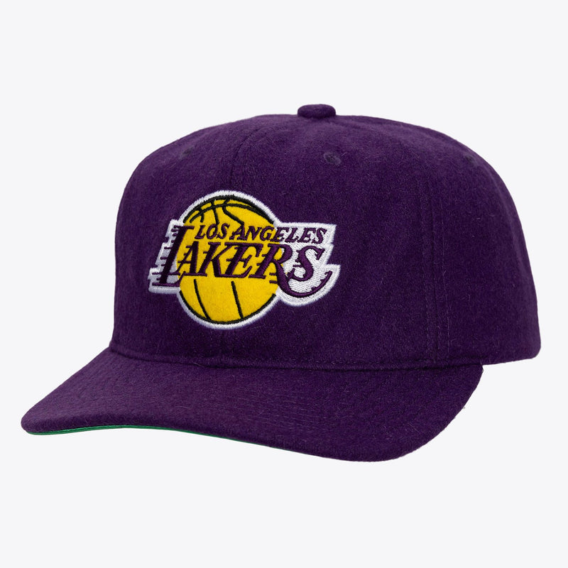 Mitchell & Ness Los Angeles Lakers Purple Retro Sport Adjustable Strapback Hat