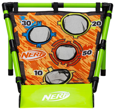 Franklin Sports Nerf Roll n Score Game - Includes 6 Foam Balls