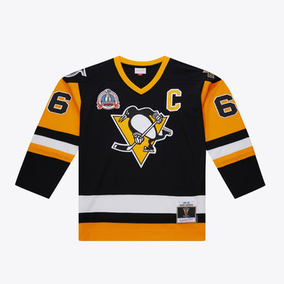 Mitchell & Ness Mario Lemieux Pittsburgh Penguins Black 1991-92 Power Play Jersey