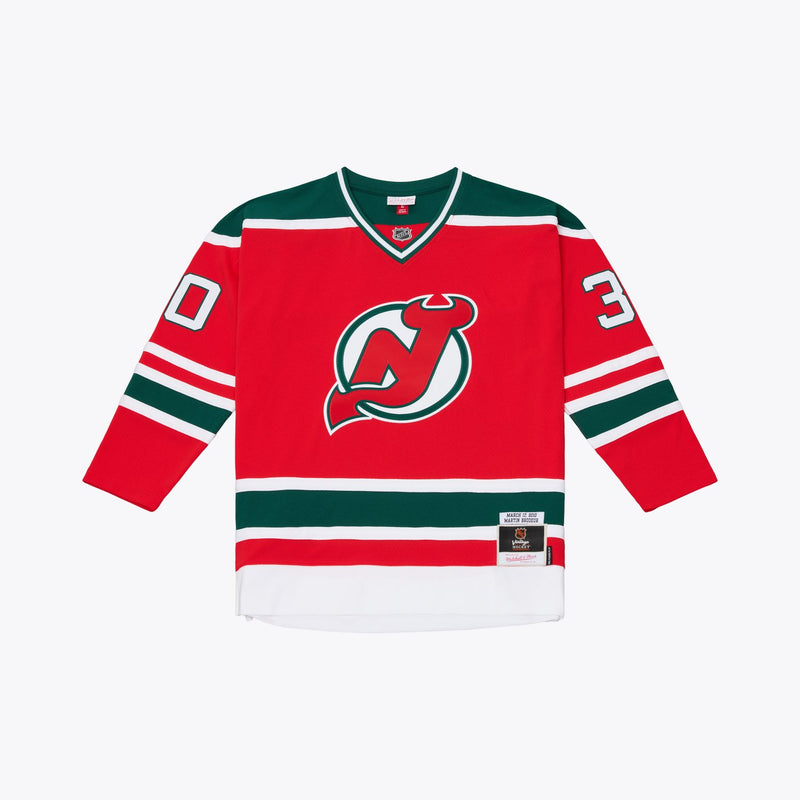 Mitchell & Ness Martin Brodeur New Jersey Devils 2010-11 Red Power Play Jersey