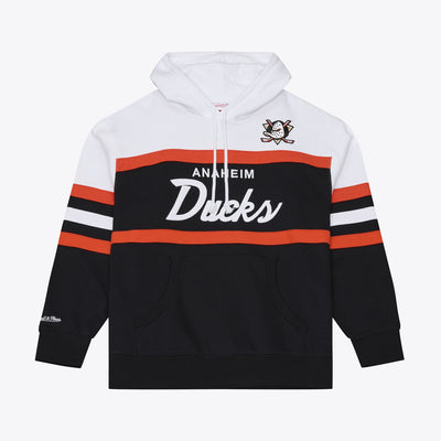 Anaheim Ducks Mitchell & Ness Head Coach Hoodie - Black