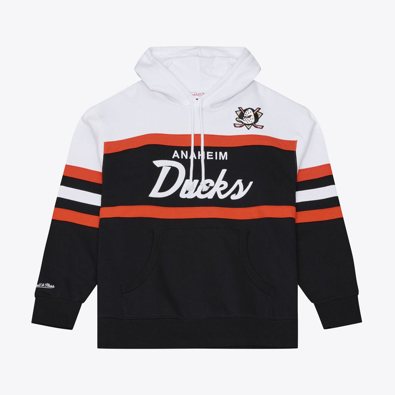 Anaheim Ducks Mitchell & Ness Head Coach Hoodie - Black