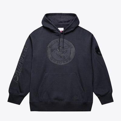 Baltimore Orioles Mitchell & Ness Phantom Fleece Hoodie - Black