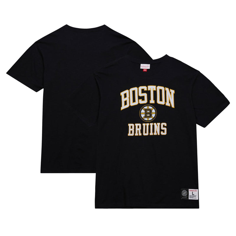 Boston Bruins Mitchell & Ness Legendary Slub T-Shirt - Black