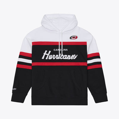 Carolina Hurricanes Mitchell & Ness Head Coach Hoodie - Black