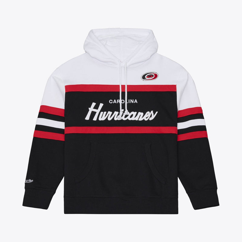 Carolina Hurricanes Mitchell & Ness Head Coach Hoodie - Black