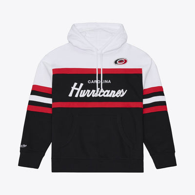 Carolina Hurricanes Mitchell & Ness Head Coach Hoodie - Black