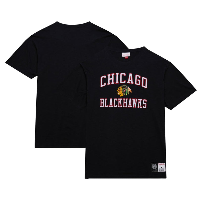 Chicago Blackhawks Mitchell & Ness Legendary Slub T-Shirt - Black