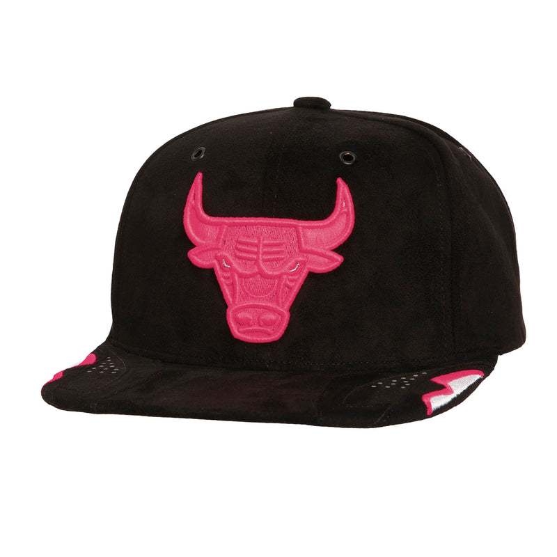 Chicago Bulls Mitchell & Ness Day 6 Snapback Hat - Black