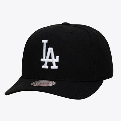 Los Angeles Dodgers Mitchell & Ness Pro Crown Snapback - Black