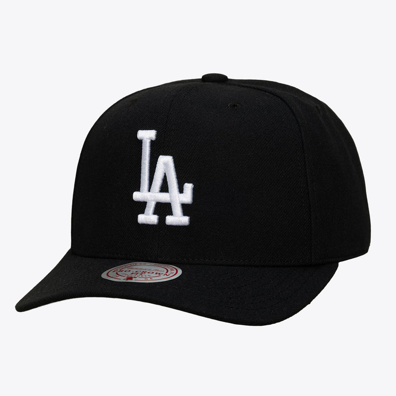Los Angeles Dodgers Mitchell & Ness Pro Crown Snapback - Black