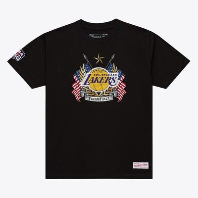 Los Angeles Lakers Mitchell & Ness Allegiance T-Shirt - Black