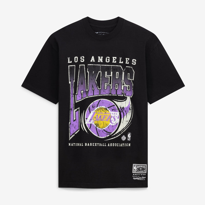 Los Angeles Lakers Mitchell & Ness Ball Out T-Shirt - Black