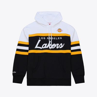 Los Angeles Lakers Mitchell & Ness Head Coach Hoodie - Black