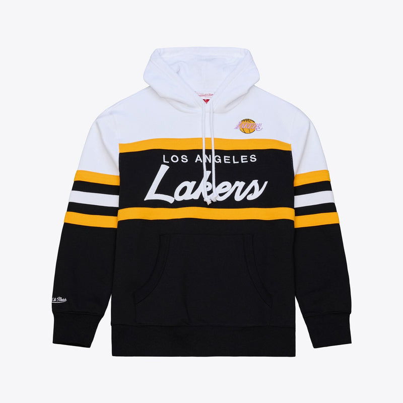 Los Angeles Lakers Mitchell & Ness Head Coach Hoodie - Black