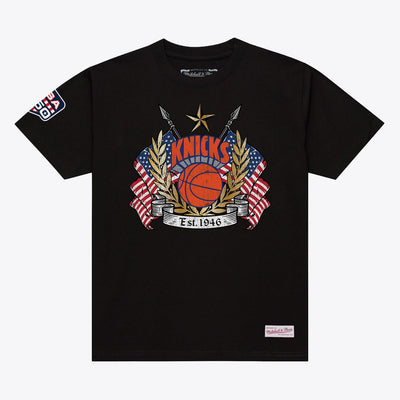 New York Knicks Mitchell & Ness Allegiance T-Shirt - Black