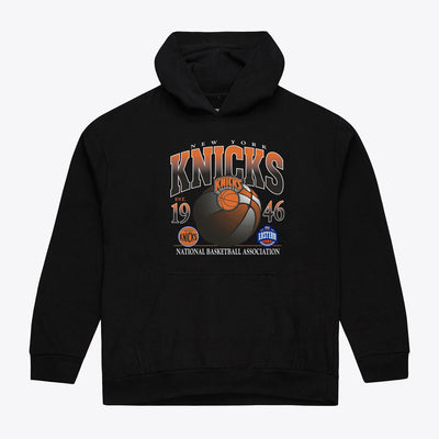 New York Knicks Mitchell & Ness Street Graphics Hoodie - Black
