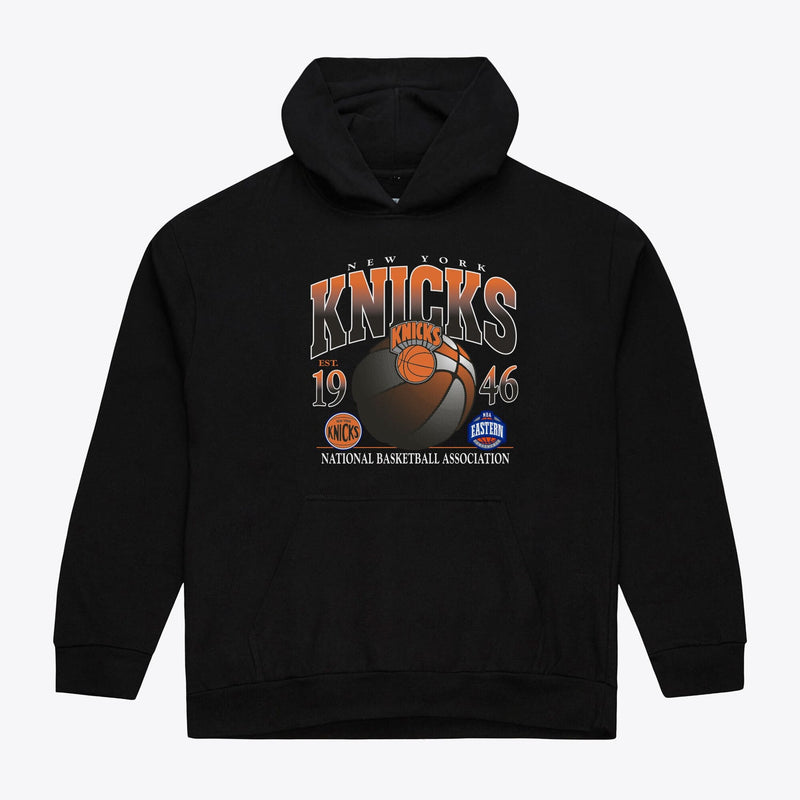 New York Knicks Mitchell & Ness Street Graphics Hoodie - Black