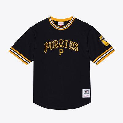 Pittsburgh Pirates Mitchell & Ness Wild Pitch Ringer T-Shirt - Black