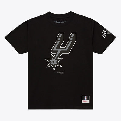 San Antonio Spurs Mitchell & Ness Basic T-Shirt - Black