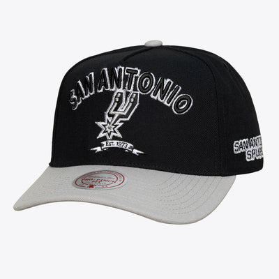 San Antonio Spurs Mitchell & Ness True Legacy Pro Snapback Hat - Black