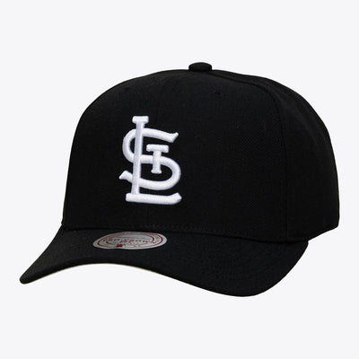 St. Louis Cardinals Mitchell & Ness Pro Crown Snapback - Black