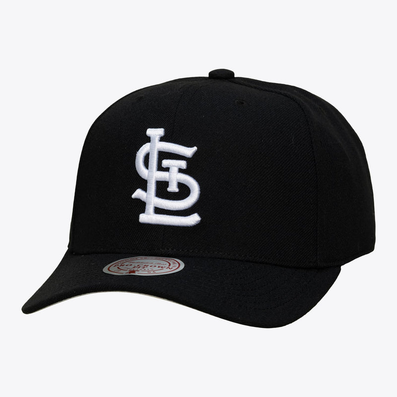 St. Louis Cardinals Mitchell & Ness Pro Crown Snapback - Black