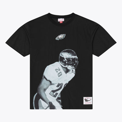 Brian Dawkins Philadelphia Eagles Mitchell & Ness Retired Solo Player T-Shirt - Black