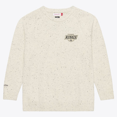 Los Angeles Kings Mitchell & Ness Cookies & Cream Sweater - Cream
