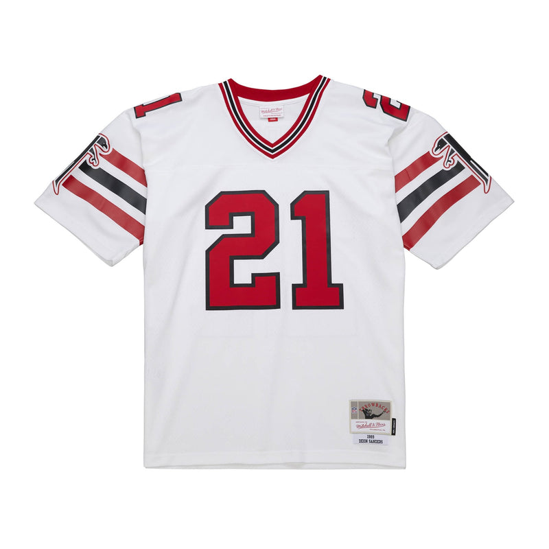 Deion Sanders Atlanta Falcons Mitchell & Ness 1989 Legacy Replica Jersey - White