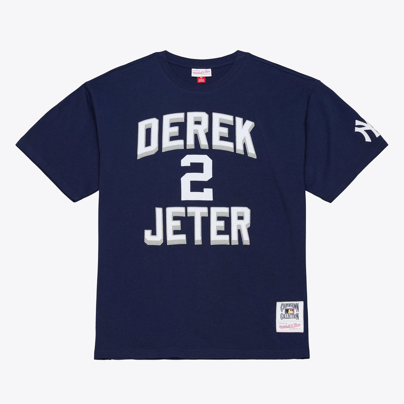 Derek Jeter New York Yankees Mitchell & Ness Player Collection Premium T-Shirt - Navy