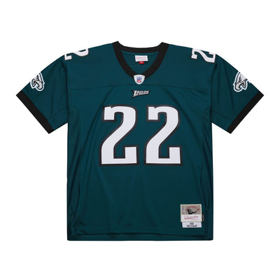 Duce Staley Philadelphia Eagles Mitchell & Ness 2002 Legacy Replica Jersey - Midnight Green
