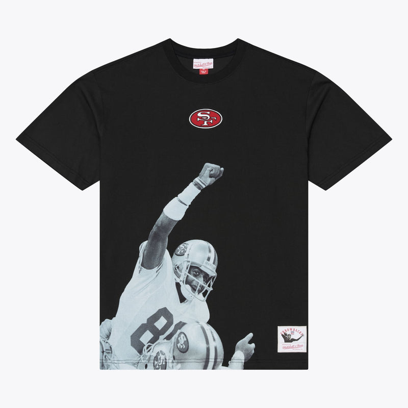 Jerry Rice San Francisco 49ers Mitchell & Ness Retired Solo Player T-Shirt - Black