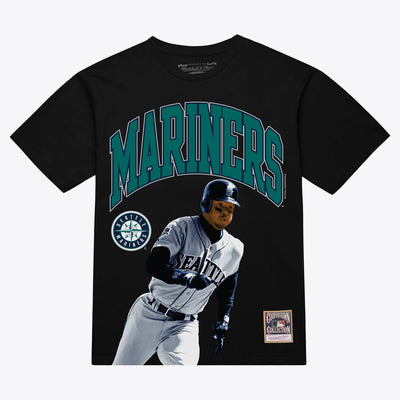 Ken Griffey Jr. Seattle Mariners Mitchell & Ness Photo Arch Player Graphic T-Shirt - Black