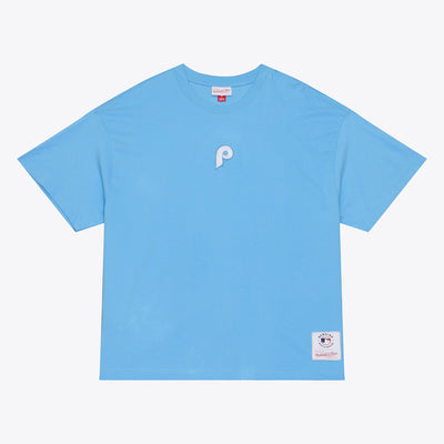 Philadelphia Phillies Mitchell & Ness Insignia Premium T-Shirt - Light Blue