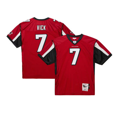 Michael Vick Atlanta Falcons 2003 Mitchell & Ness Authentic Throwback Retired Player Jersey - Red