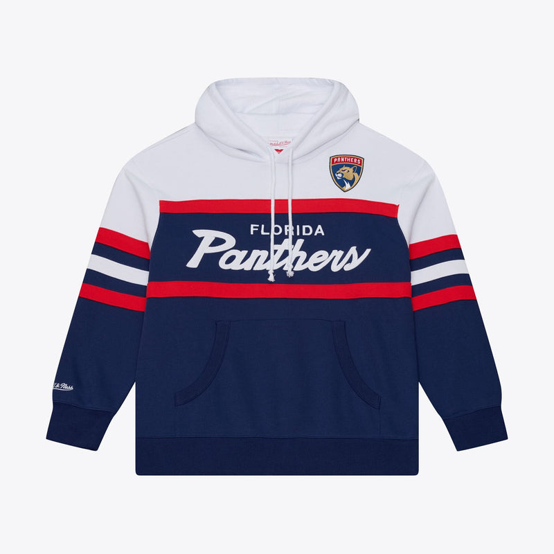 Florida Panthers Mitchell & Ness Head Coach Hoodie - Navy