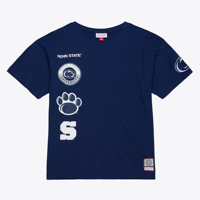 Penn State Nittany Lions Mitchell & Ness Double Clutch Premium T-Shirt - Navy