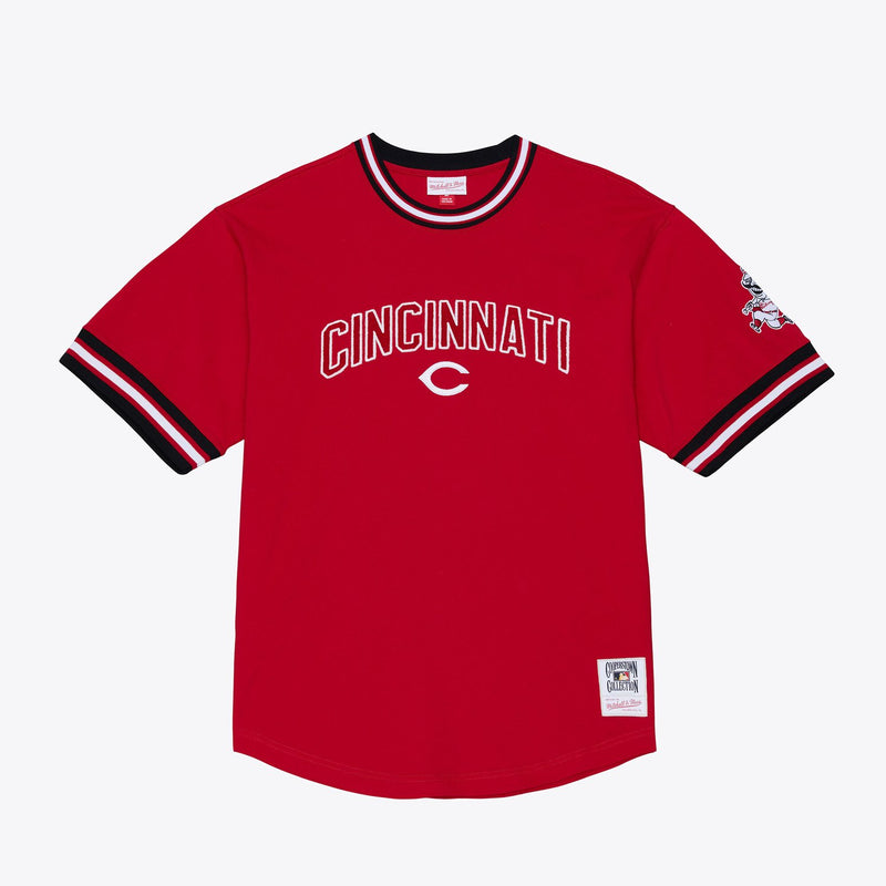 Cincinnati Reds Mitchell & Ness Wild Pitch Ringer T-Shirt - Red