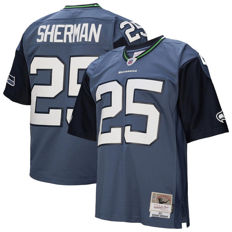 Richard Sherman Seattle Seahawks Mitchell & Ness 2011 Legacy Replica Jersey - Blue