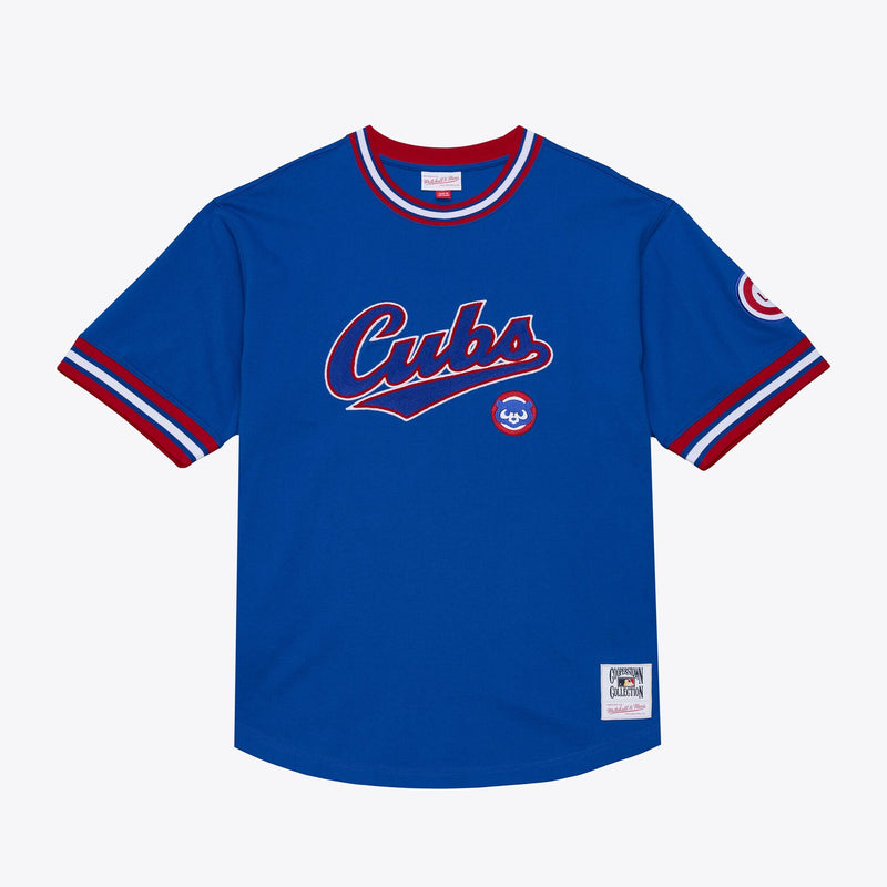 Chicago Cubs Mitchell & Ness Wild Pitch Ringer T-Shirt - Royal