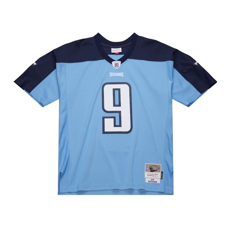 Steve McNair Tennessee Titans Mitchell & Ness 2003 Legacy Replica Jersey - Light Blue