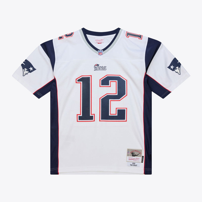 Tom Brady New England Patriots Mitchell & Ness 2000 Legacy Replica Jersey - White