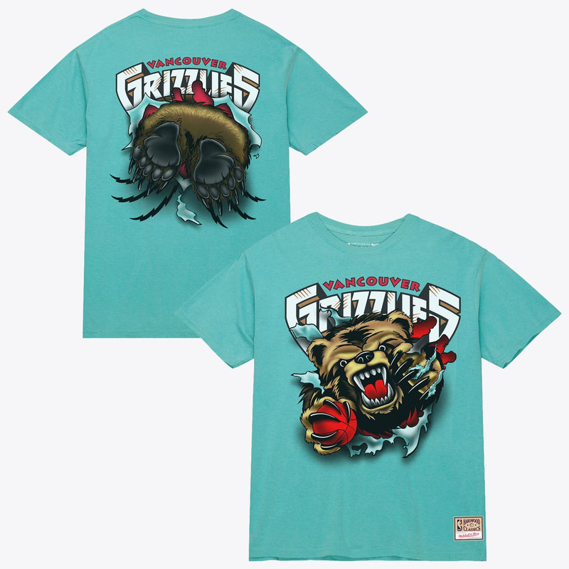 Vancouver Grizzlies Mitchell & Ness Breakthrough T-Shirt - Turquoise