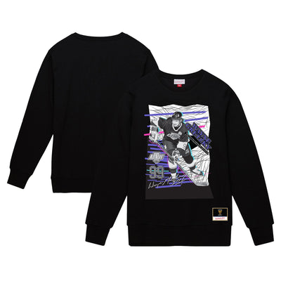 Wayne Gretzky Los Angeles Kings Mitchell & Ness Streak Pullover Sweatshirt - Black