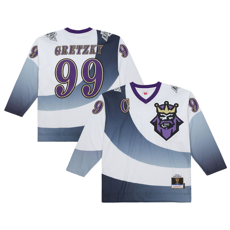Wayne Gretzky Los Angeles Kings Mitchell & Ness 1995-96 Power Play Jersey - White