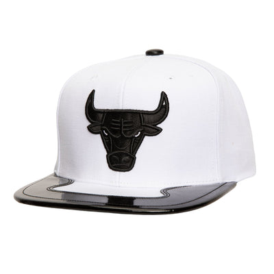 Chicago Bulls Mitchell & Ness Day 11 Snapback Hat - White