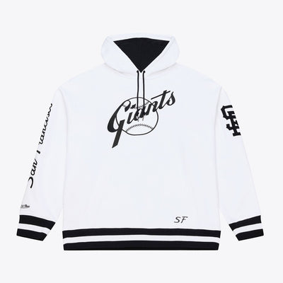 San Francisco Giants Mitchell & Ness Cooperstown Collection Fleece Hoodie - White